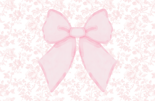 Fancy Bow | Kids' Rug