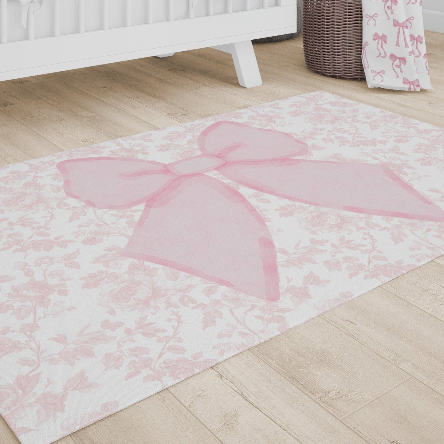 Fancy Bow | Kids' Rug