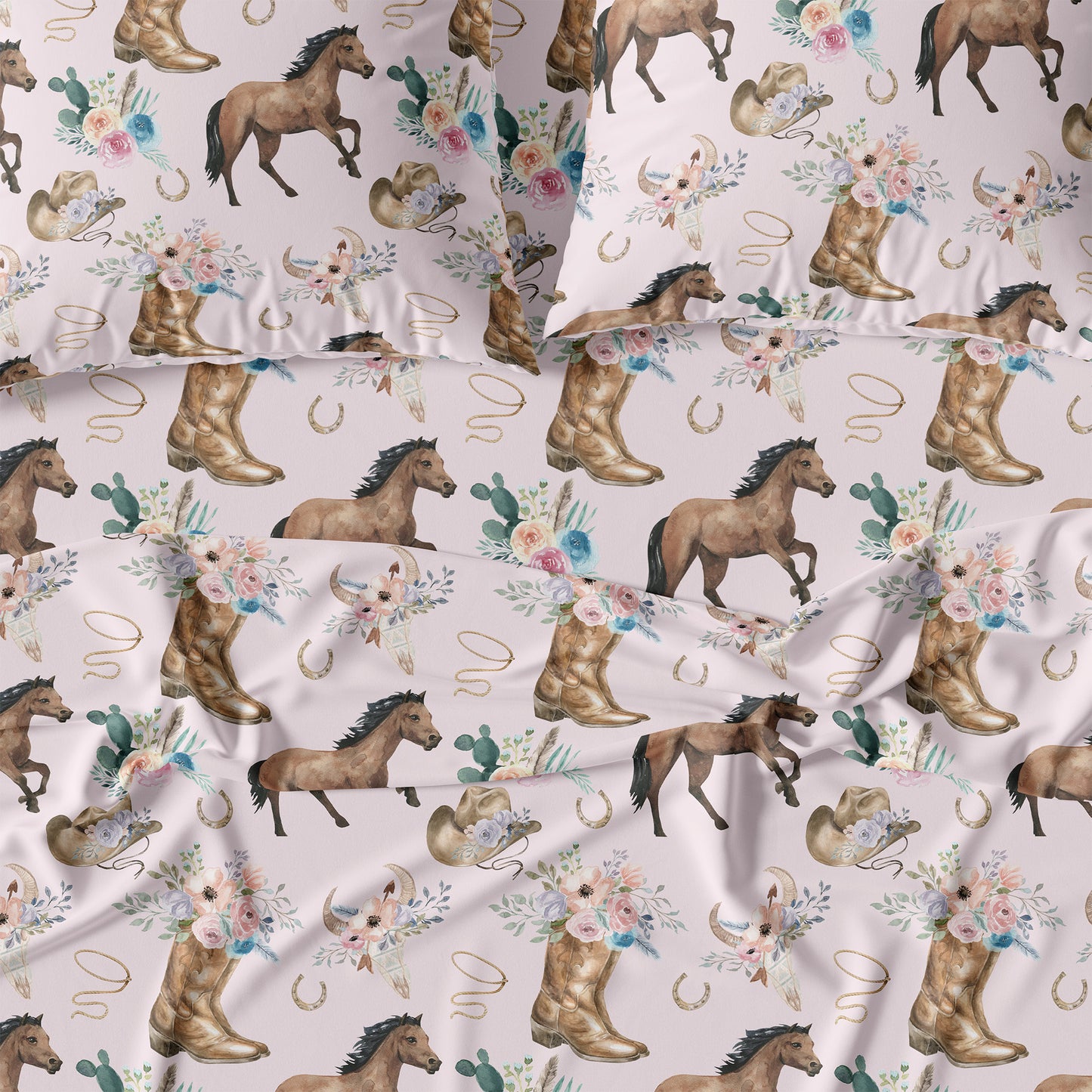 Western Cowgirl | Kids' Sheet Set