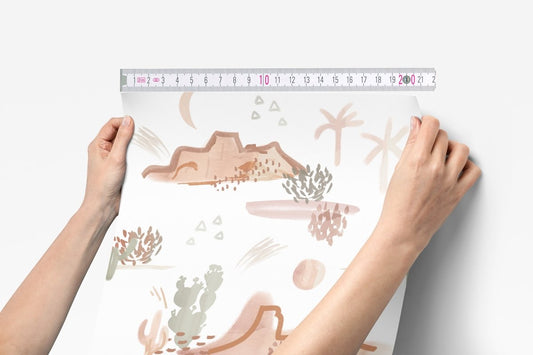 Boho Desert Peel & Stick Wallpaper - Boho Desert, gender_boy, Theme_Boho