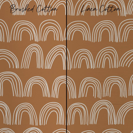 Boho Jungle Rainbow Curtain Panel - Boho Jungle, gender_boy, gender_neutral