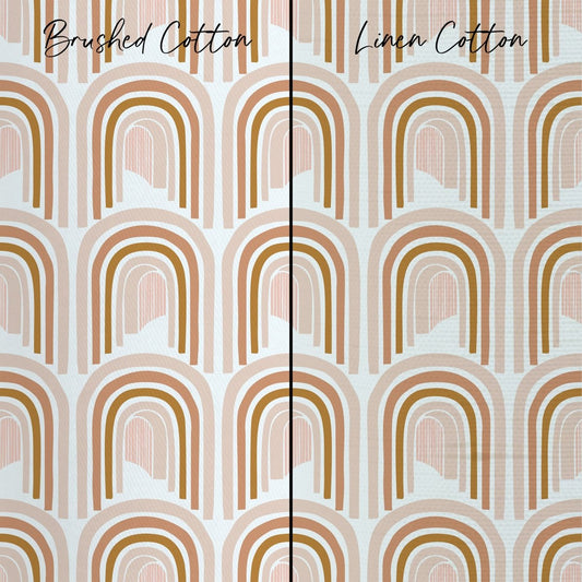 Boho Sunset Arches Curtain Panel - Boho Sunset, gender_girl, Theme_Boho