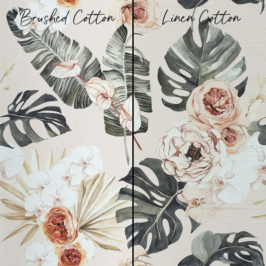 Boho Tropics Curtain Panel - Boho Tropics, gender_girl, Theme_Boho