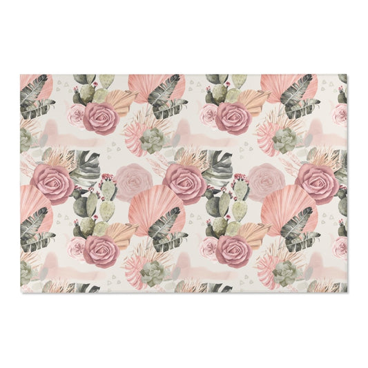 Desert Rose Nursery Rug - Desert Rose, gender_girl, Theme_Boho