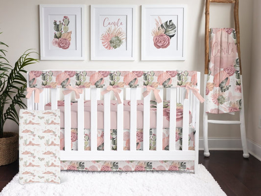 Desert Rose Personalized Nursery Art - Desert Rose, gender_girl, text