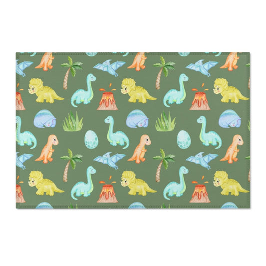 Dino Boy Nursery Rug - Dino Boy, gender_boy, Theme_Dinosaur