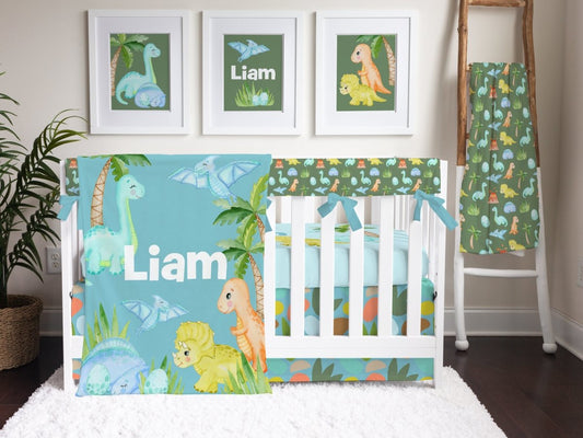 Dino Boy Personalized Nursery Art - Dino Boy, gender_boy, text