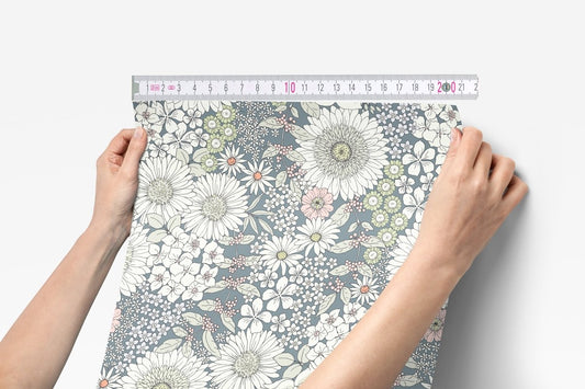 Ditzy Floral Peel & Stick Wallpaper - , ,