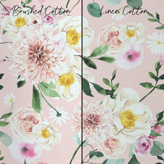 Farm Floral Curtain Panel - Farm Floral, gender_girl, Theme_Farm