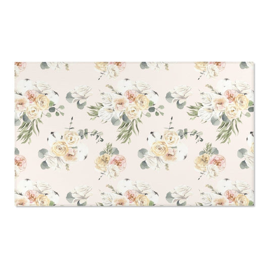 Farmhouse Floral Nursery Rug - Farmhouse Floral, gender_girl, Theme_Farm