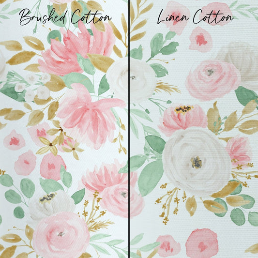 Floral Jungle Curtain Panel - Floral Jungle, gender_girl, Theme_Floral