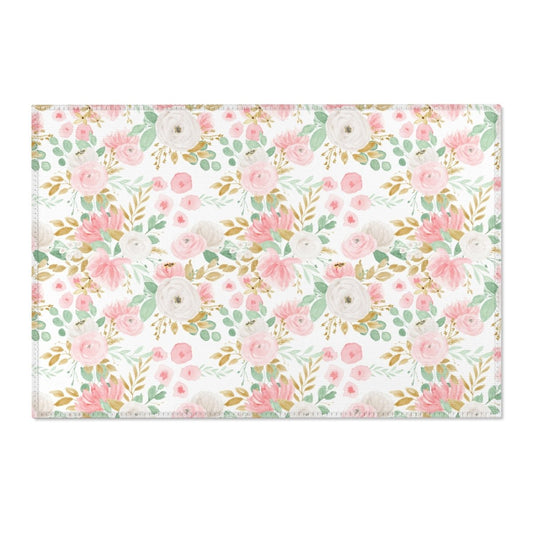Floral Jungle Nursery Rug - Floral Jungle, gender_girl, Theme_Floral