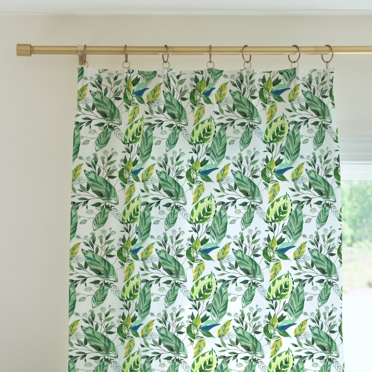 Leafy Jungle Curtain Panel - gender_boy, Leafy Jungle, Theme_Jungle