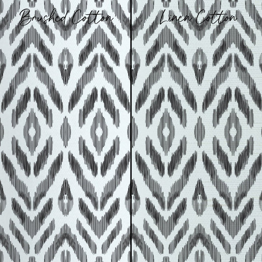 Modern Jungle Ikat Curtain Panel - gender_boy, gender_neutral, Modern Jungle