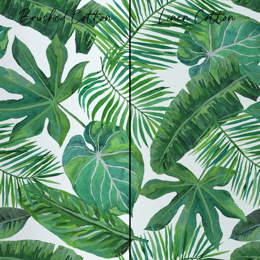 Modern Jungle Palm Curtain Panel - gender_boy, gender_neutral, Modern Jungle