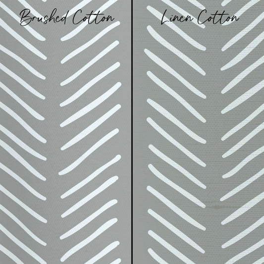 Modern Lion Herringbone Curtain Panel - gender_boy, Modern Lion, Theme_Jungle