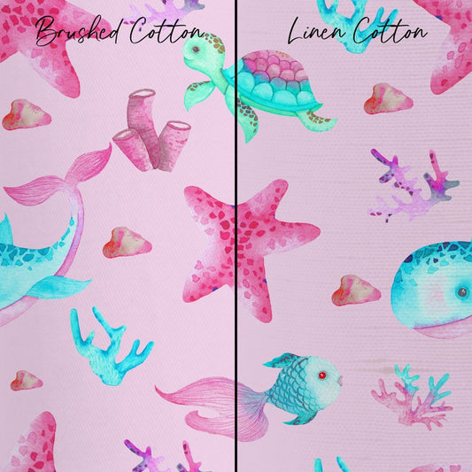 Ocean Girl Curtain Panel - gender_girl, Ocean Girl, Theme_Ocean