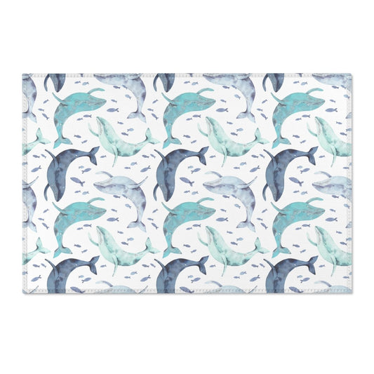 Oh Whale! Nursery Rug - gender_boy, gender_neutral, Oh Whale!