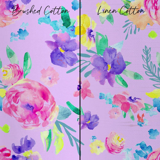 Safari Babe Floral Curtain Panel - gender_girl, Safari Babe, Theme_Floral