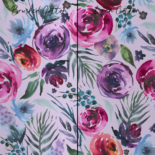 Sweet Woodlands Floral Curtain Panel - gender_girl, Sweet Woodlands, Theme_Floral