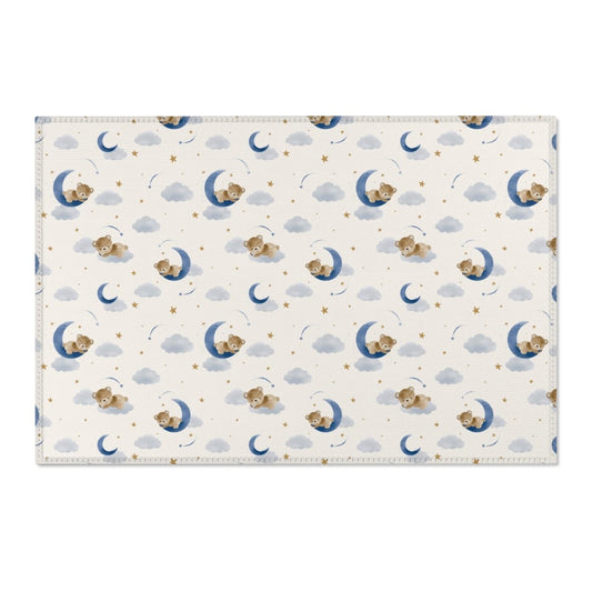 Teddy Bear Nursery Rug - gender_boy, Teddy Bear,