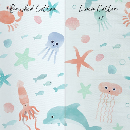 Under the Sea Curtain Panel - gender_boy, gender_girl, gender_neutral