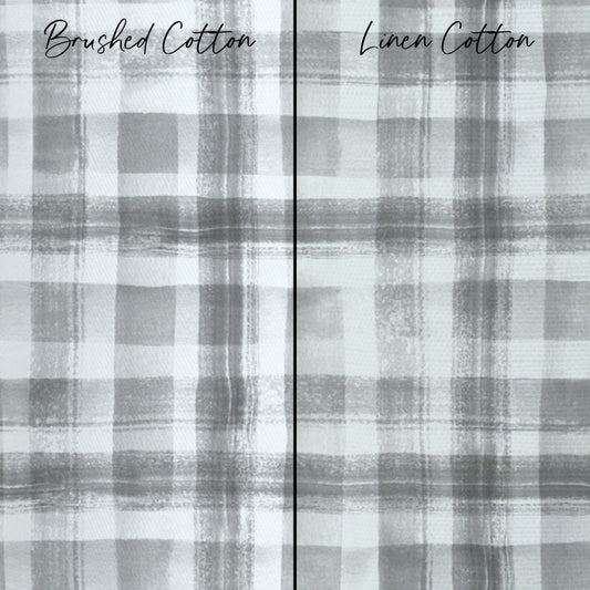 Vintage Plaid Curtain Panel - gender_boy, Vintage Truck,