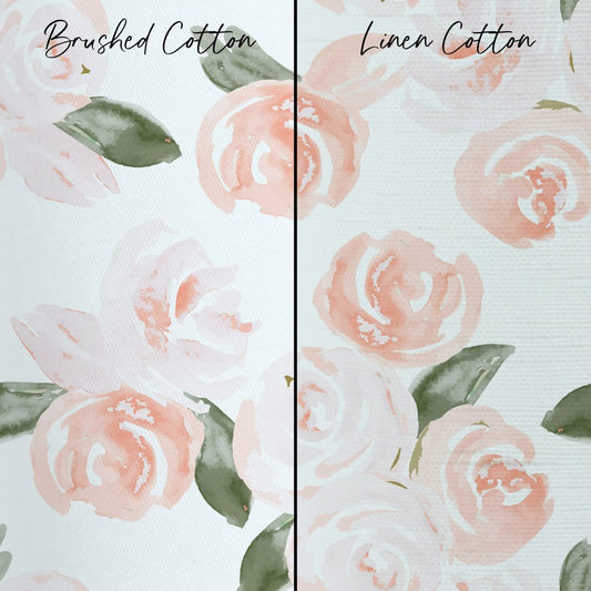 Watercolor Floral Curtain Panel - gender_girl, Theme_Floral,