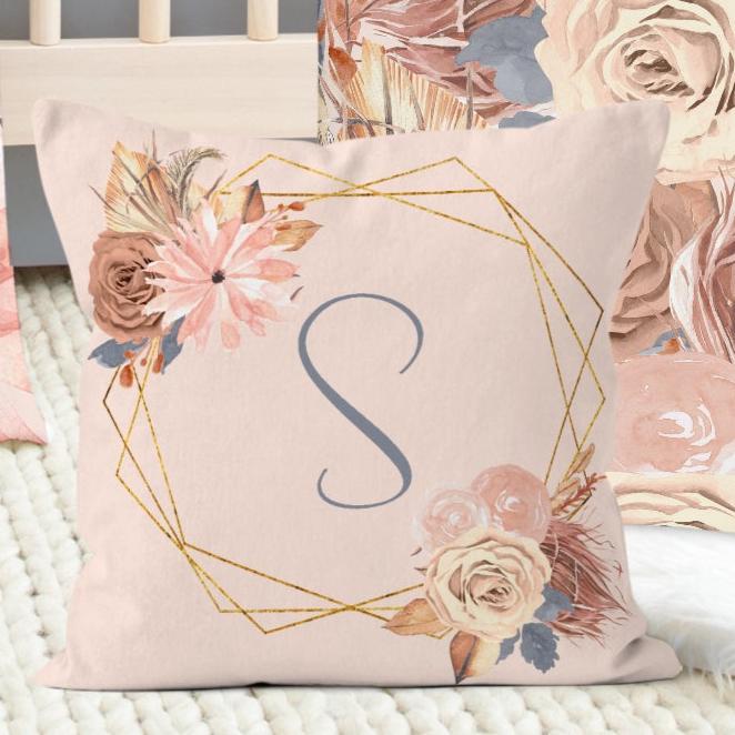 Soft Boho Floral Kids Bedding Set (Comforter or Duvet Cover)