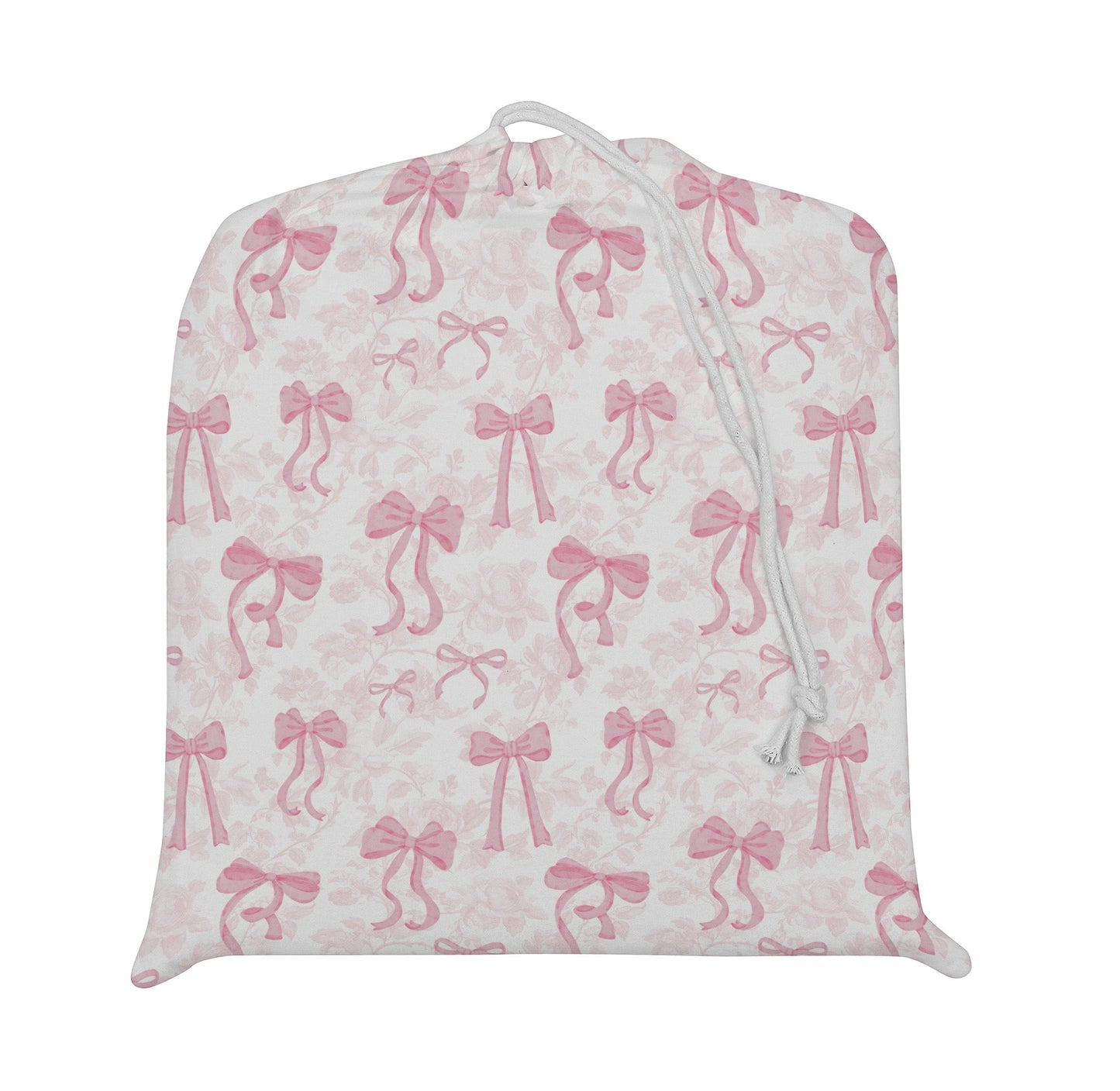 Fancy Bow Ruffled Comforter Set