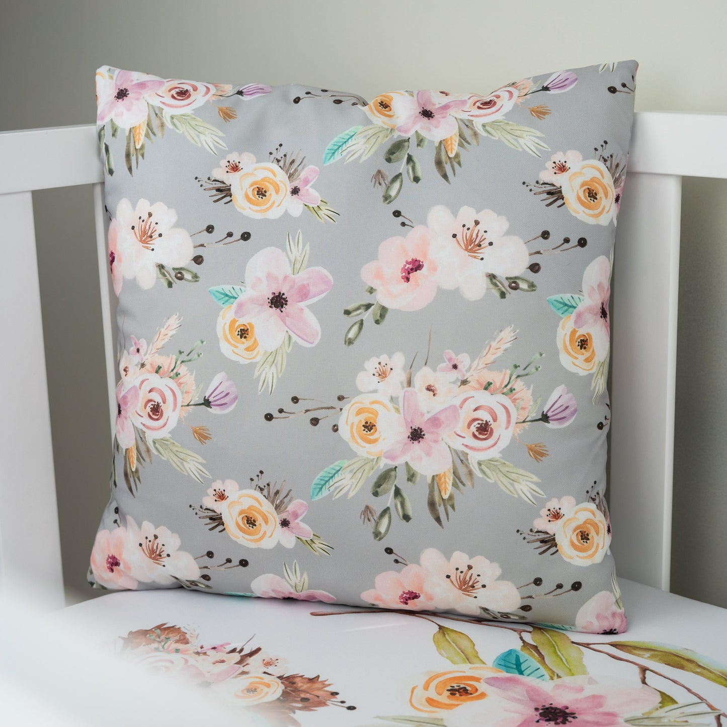 Floral Woodlands Kids Bedding Set (Comforter or Duvet Cover)