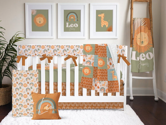 Boho Jungle Personalized Nursery Art - Boho Jungle, gender_boy, gender_neutral