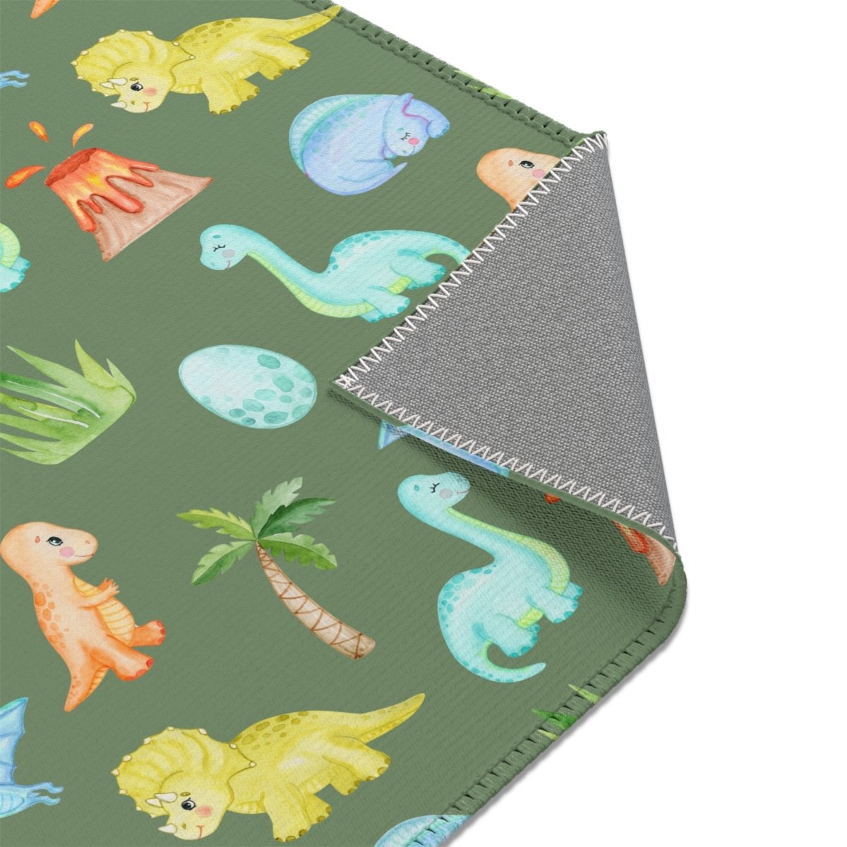 Dino Boy Nursery Rug - Dino Boy, gender_boy, Theme_Dinosaur