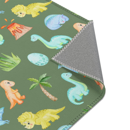 Dino Boy Nursery Rug - Dino Boy, gender_boy, Theme_Dinosaur