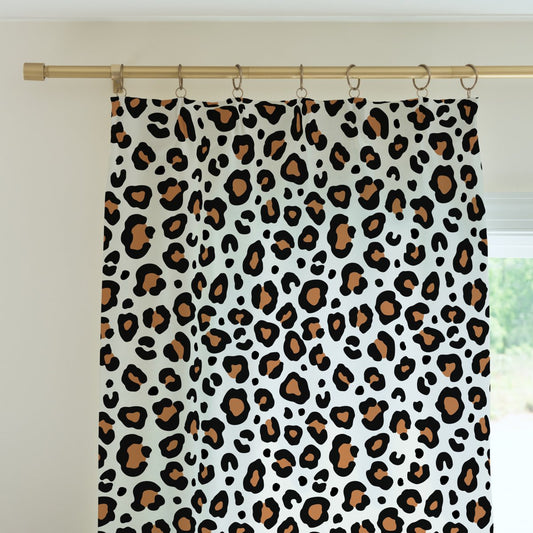 Luxe Leopard Curtain Panel - gender_boy, gender_neutral, Luxe Leopard