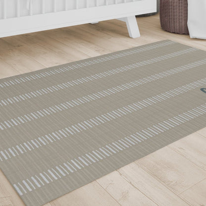 Modern Farmhouse Personalized Nursery Rug - gender_boy, Modern Farmhouse, text