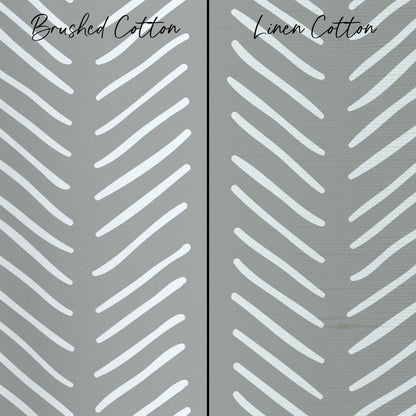 Modern Lion Herringbone Curtain Panel - gender_boy, Modern Lion, Theme_Jungle
