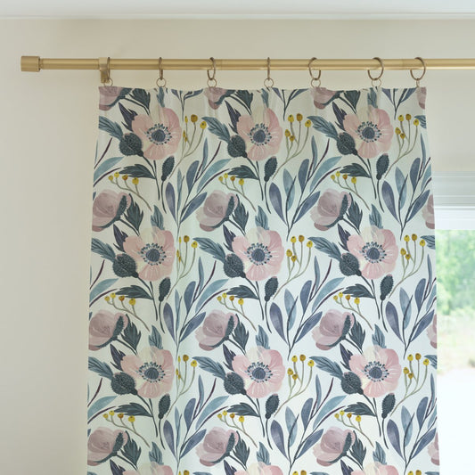 Moody Floral Curtain Panel - gender_girl, Moody Floral, Theme_Floral