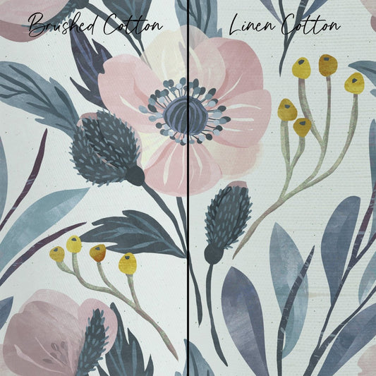 Moody Floral Curtain Panel - gender_girl, Moody Floral, Theme_Floral