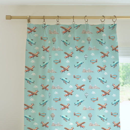 Mountain Adventure Curtain Panel - gender_boy, Mountain Adventure, Theme_Adventure