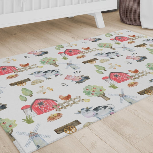 On the Farm Nursery Rug - gender_boy, gender_neutral, On the Farm