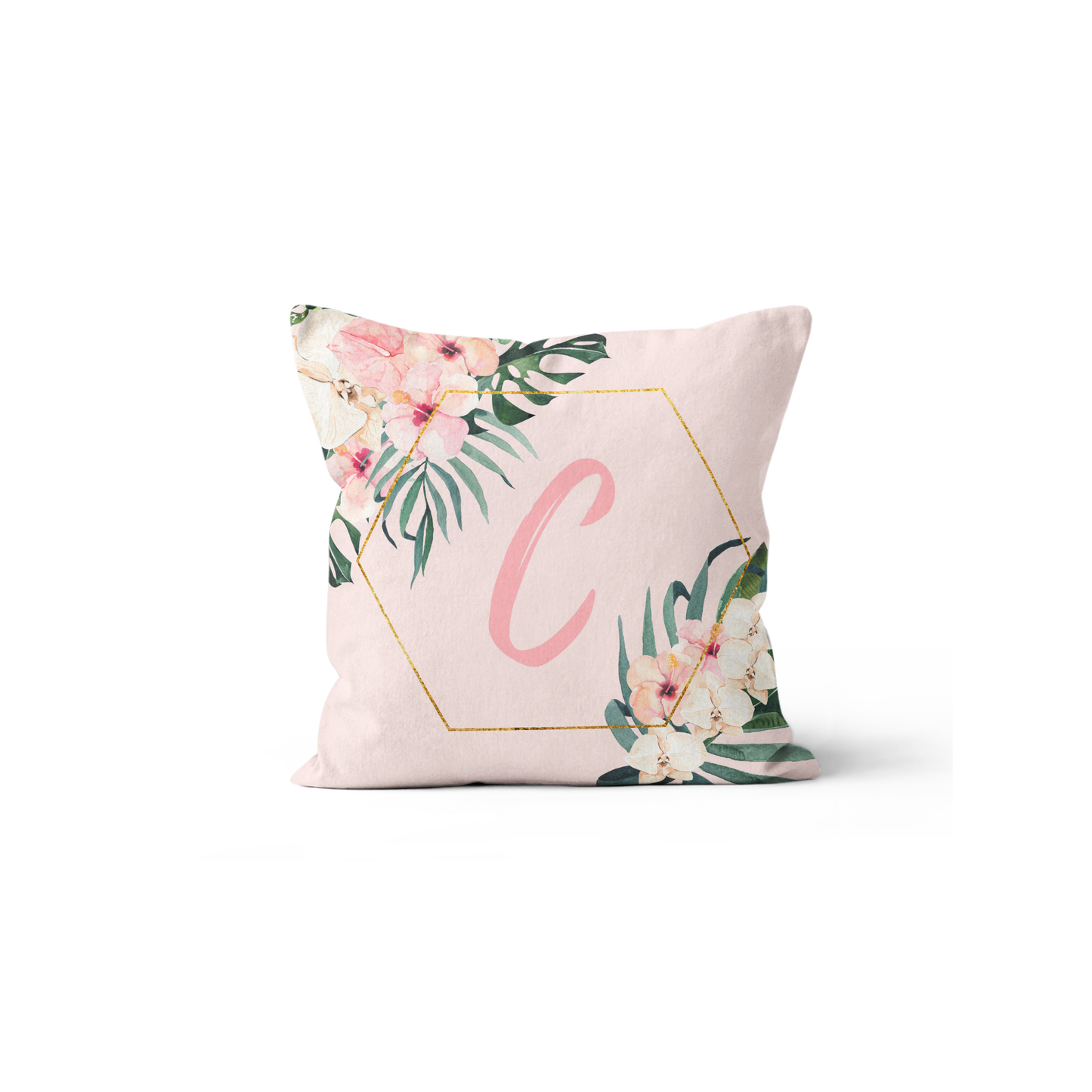 Tropical Floral Personalized Kids Bedding Set (Comforter or Duvet Cover)