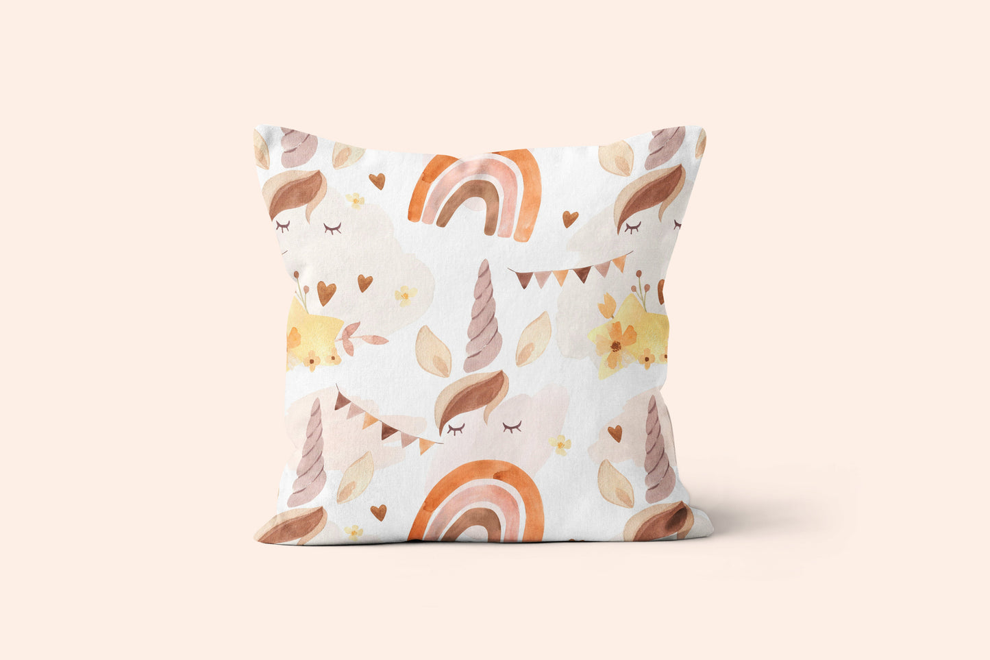 Boho Unicorn Kids Bedding Set
