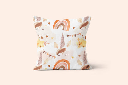 Boho Unicorn Kids Bedding Set