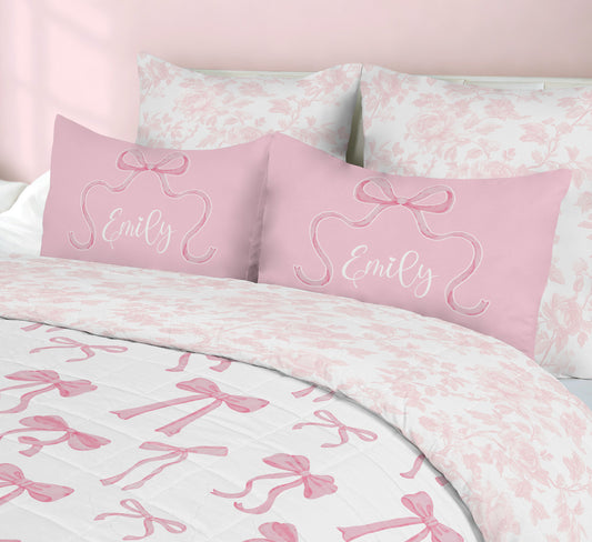 Fancy Bows | Kids' Bedding Set