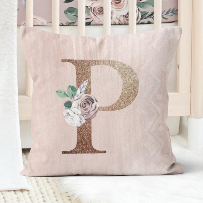 Boho Rose Tribal Personalized Kids Bedding Set (Comforter or Duvet Cover)