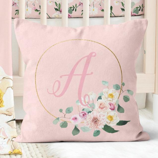 Farm Floral Personalized Kids Bedding Set (Comforter or Duvet Cover)