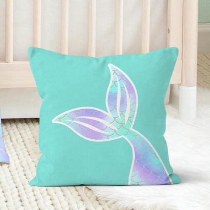 Personalized Mermaid Scale Kids Bedding Set (Comforter or Duvet Cover)