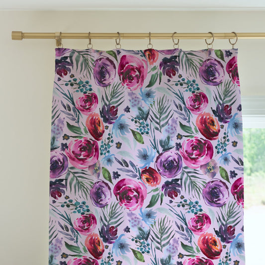 Sweet Woodlands Floral Curtain Panel - gender_girl, Sweet Woodlands, Theme_Floral