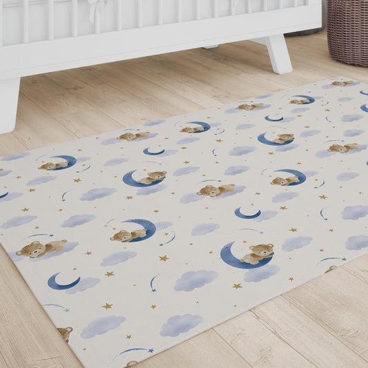 Teddy Bear Nursery Rug - gender_boy, Teddy Bear,